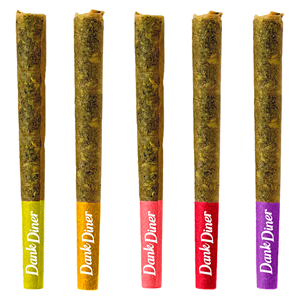 Dank Diner - Smoothie Pack of Infused Pre-Roll - Hybrid - 5x0.5g