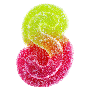 SOURZ by Spinach - Fully Blasted Cherry Lime Gummy - Hybrid - 1 Pack