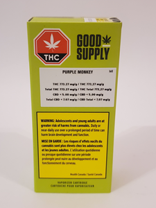 Good Supply - Purple Monkey 510 Thread Cartridge - 1g